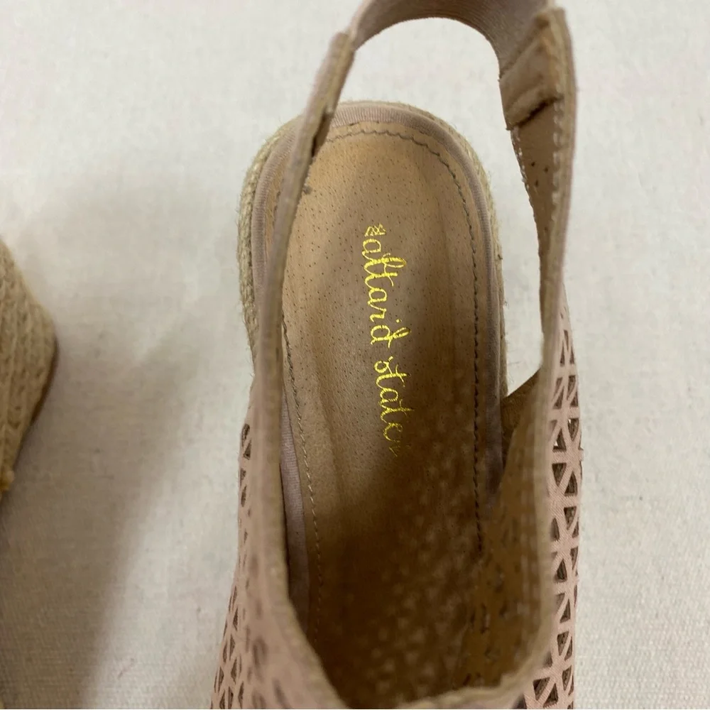 Altar’d State Athena Nude Espadrille Slingback Sandals